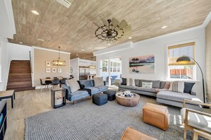 Smart TV, video games, music library, video library