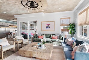 Smart TV, video games, music library, video library - Lux Beach Home Pool Sauna Golf Cart Fenced Yard (Santa Rosa Beach)