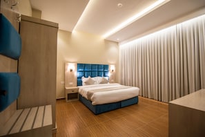 Traditioneel appartement | Lakens van Egyptisch katoen, luxe beddengoed, pillowtop-bedden