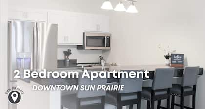 2 Bedroom Apartment Downtown Sun Prairie!