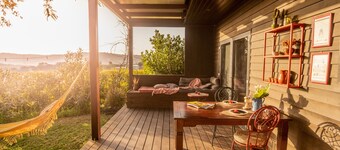 4 Independent Cabins surrounded by Luxurious Gardens