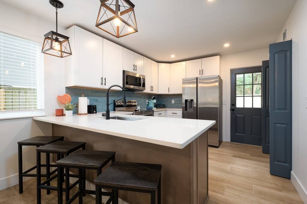 Wonderful 2-br home at a short walk from the beach