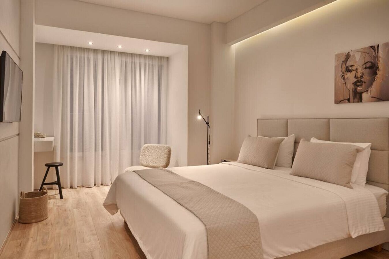 2 Schlafzimmer, Schreibtisch, Bügeleisen/Bügelbrett, Reisekinderbett