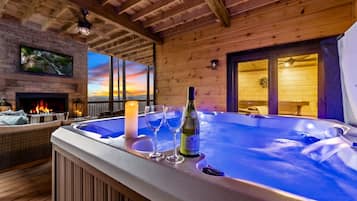 Bain à remous intérieur