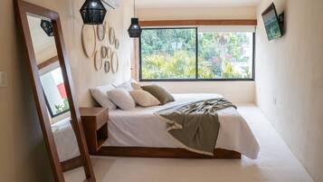 2 chambres, coffres-forts dans les chambres, bureau, Wi-Fi gratuit