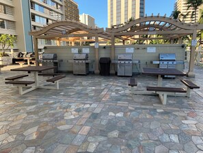 Opções para refeição ao ar livre