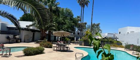 Außenpool, beheizter Pool