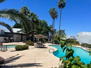 Außenpool, beheizter Pool