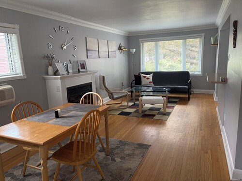 Spacious 2 bedroom main floor bungalow with parking