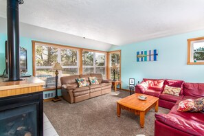 Maison mitoyenne, plusieurs lits (Islander) | Salle de séjour