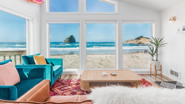 Living room - Surf Vista (Pacific City)