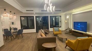 Deluxe-Apartment | Wohnbereich