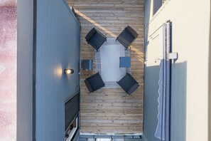 Terrace/patio - Historical Downtown, Private, Self-check-in, 1 car Parking, 1King & 1Queen beds (Chattanooga)