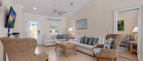 Smart TV, DVD player, table tennis