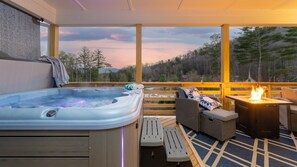 Bain à remous extérieur