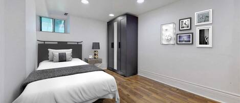 1 室のベッドルーム、WiFi