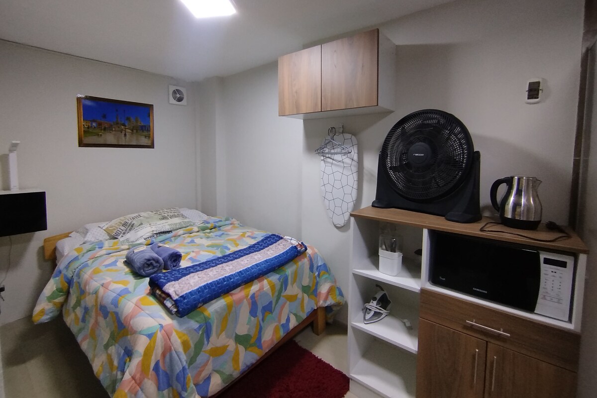 Executive Studio, 1 Double Bed, Ground Floor | Premium bedding, down comforters, pillowtop beds, desk