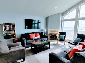 House, Multiple Beds (The Beach House) | Living room - The Beach House (Pacific City)
