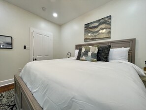 3 bedrooms, iron/ironing board, travel crib, free WiFi