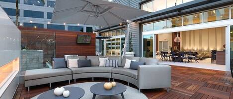 Restaurante al aire libre