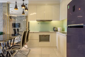 Fridge, rice cooker, freezer