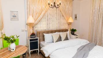 1 Schlafzimmer, Bügeleisen/Bügelbrett, kostenloses WLAN, Bettwäsche