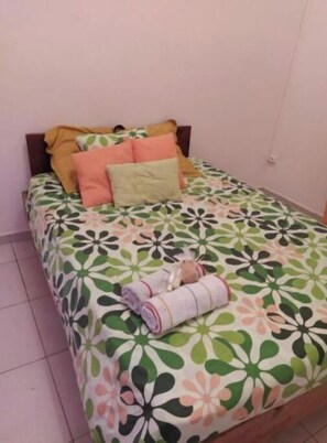 1 slaapkamer, beddengoed