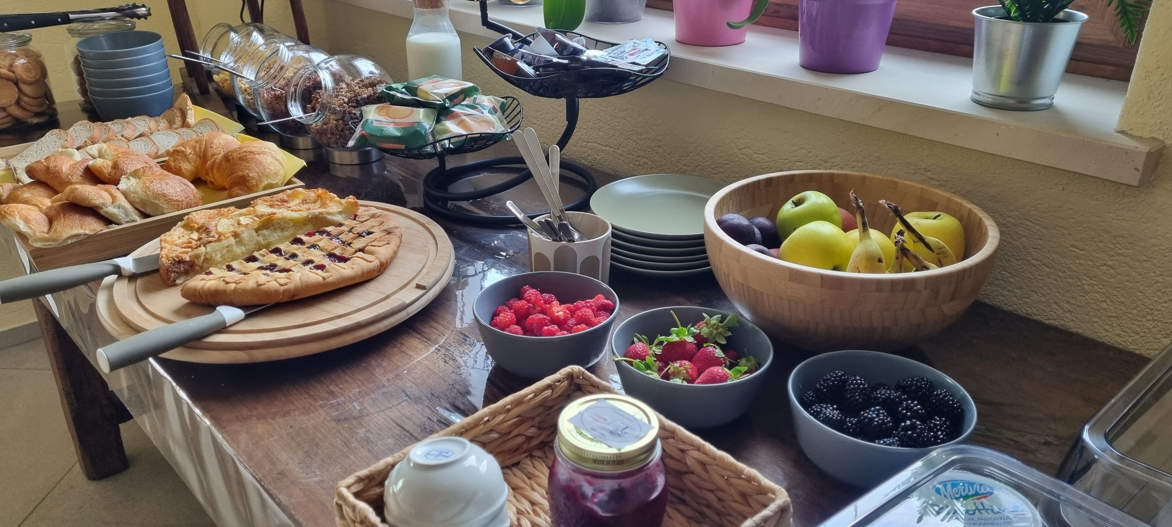 Colazione a buffet inclusa, servita tutte le mattine 