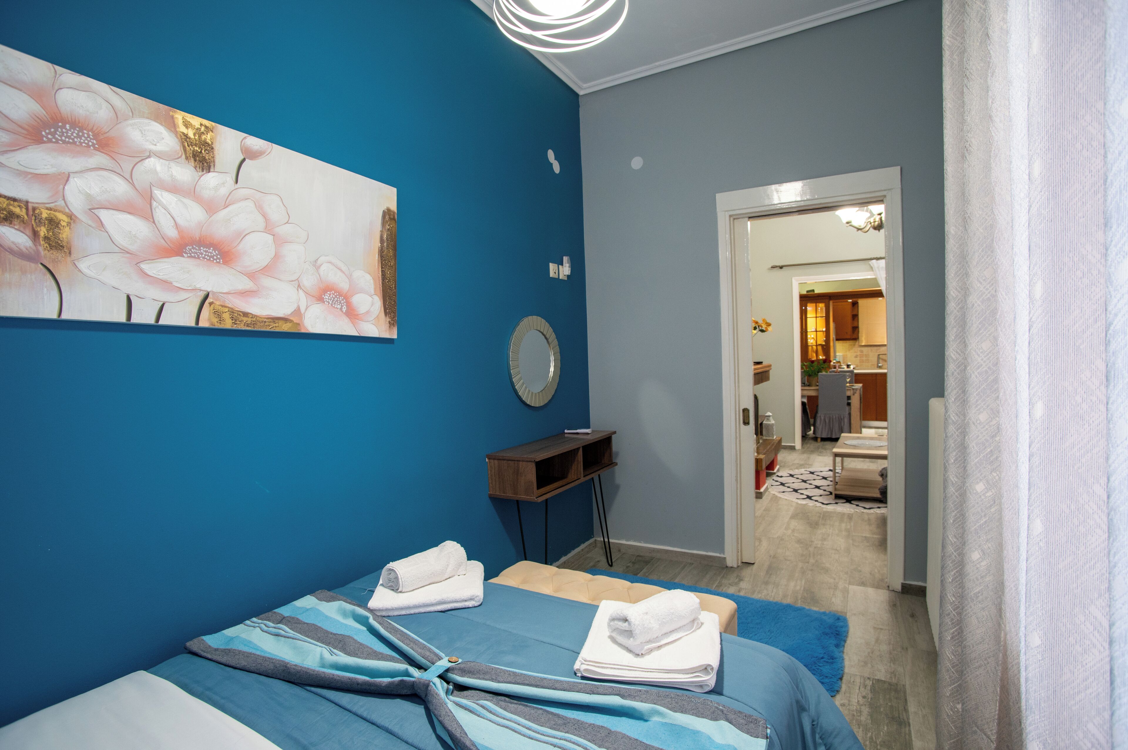 3 bedrooms, iron/ironing board, free WiFi, bed sheets