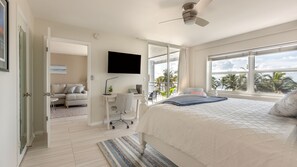 2 bedrooms, desk, free WiFi, bed sheets