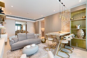 Living area - Lux BnB I The Address JBR I Ocean View (Dubai)