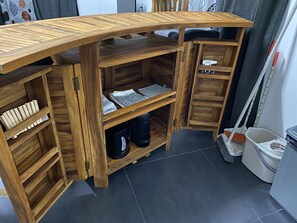 Bathroom - One Bedroom Apartment on Bonaire in Quit Area (Kralendijk)