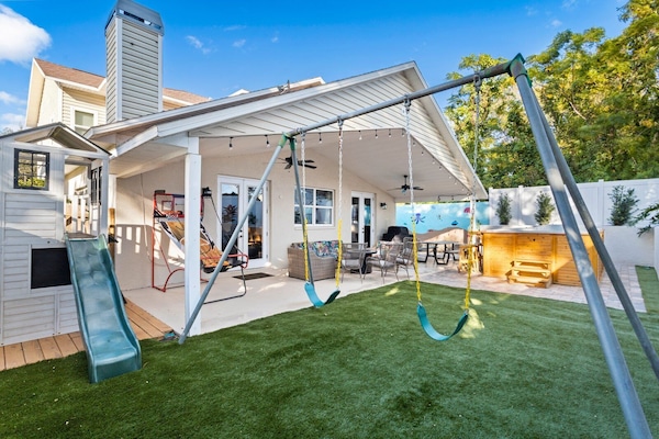 Swing & pay house for kids to get out of the house any time of the day.