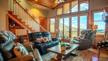 Fireplace, foosball, table tennis