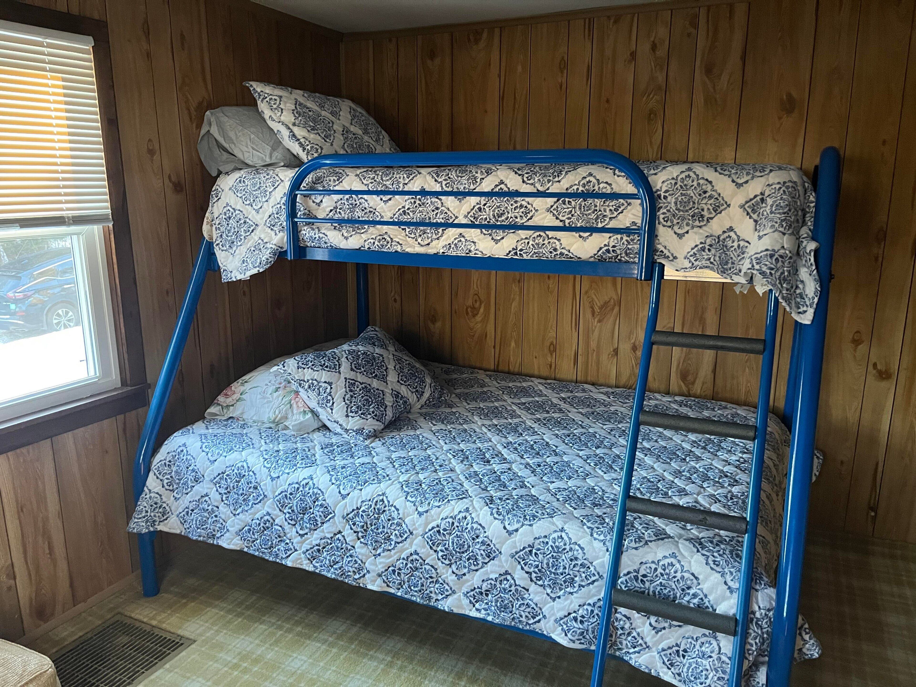 Bedroom #2 w/ bunk bed, top twin bottom full (photo 2)
