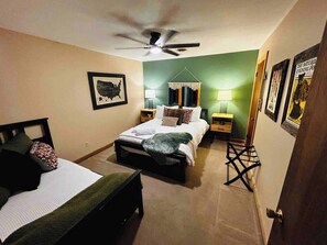 2 chambres, fer et planche à repasser, lit parapluie, Wi-Fi