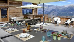 Balcony - Immaculate 5-bed House in Riddes (Riddes)