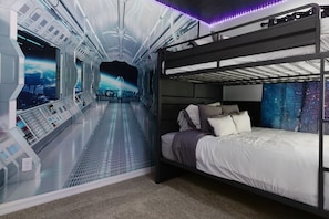 6 habitaciones y colchones con efecto memoria 