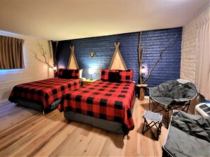 أغطية فراش متميزة وأسرّة بطبقة علوية مريحة وطراز فريد لكل وحدة