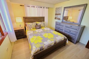 4 habitaciones, tabla de planchar con plancha, cuna de viaje y wifi 
