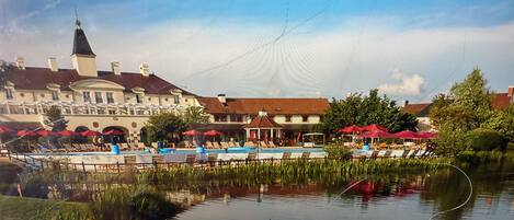 Piscine couverte, piscine chauffée