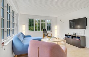 Télévision, cheminée