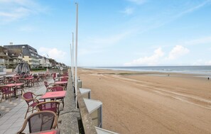 Vlak bij het strand