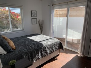 2 bedrooms, iron/ironing board, travel crib, free WiFi