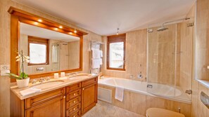 Bathroom - Charming 8-bed House in Zermatt (Zermatt)
