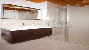 Shower, towels