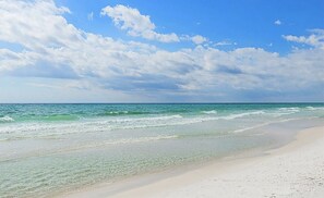 Sun-loungers, beach towels