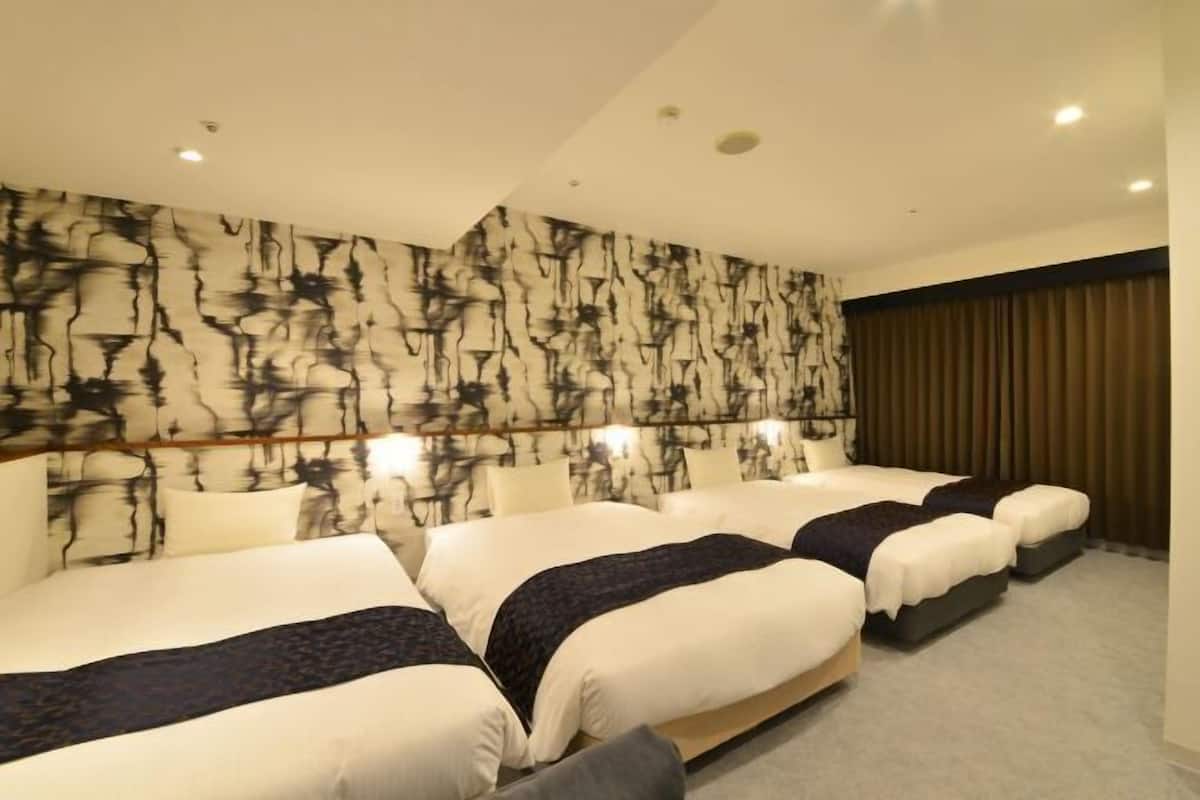 Down duvets, blackout curtains, free WiFi, bed sheets