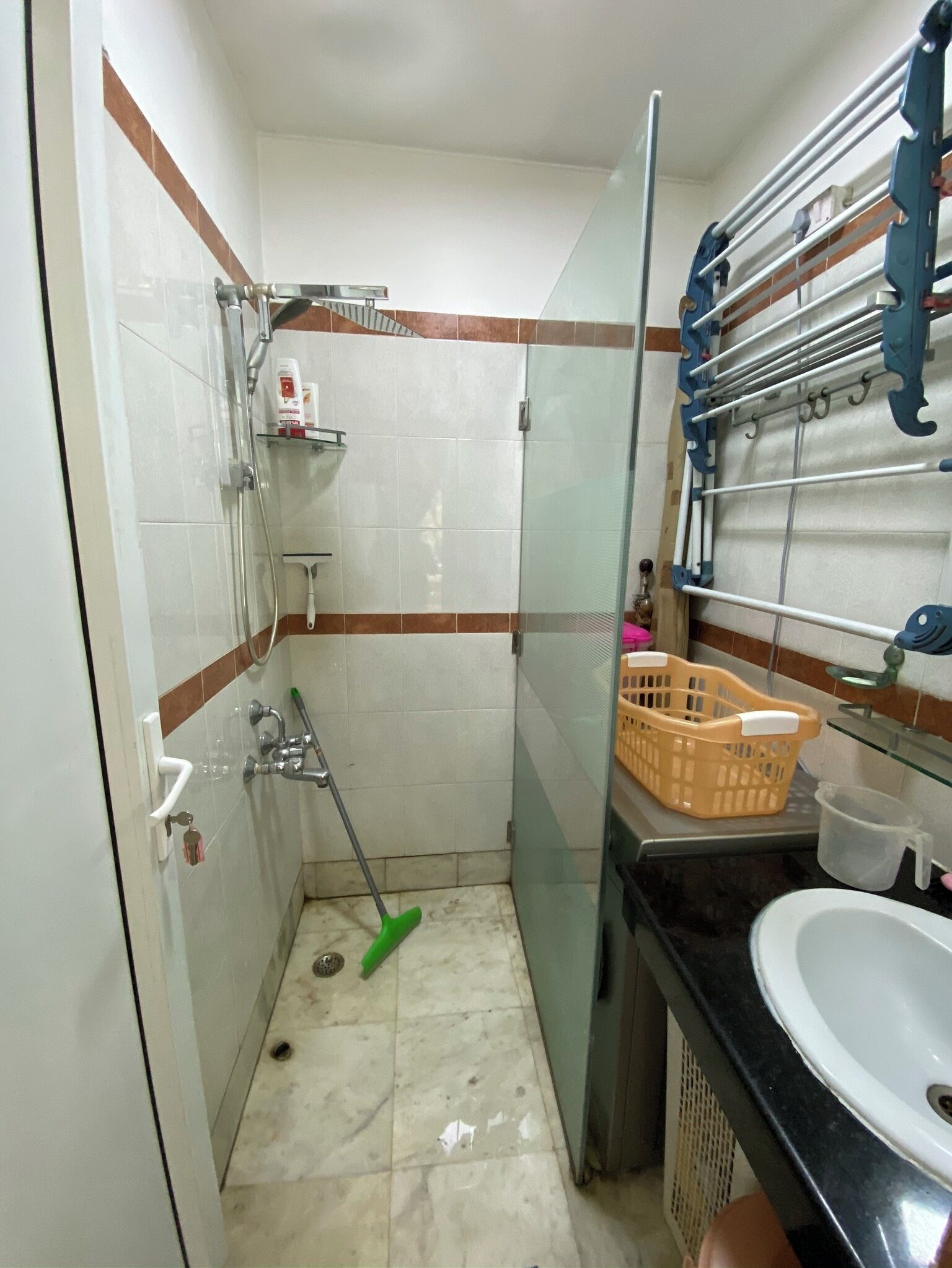Apartment, 2 Schlafzimmer, Raucher, Balkon | Badezimmer | Seife, Shampoo