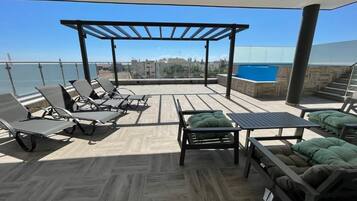 Apartamento, 3 quartos, piscina particular | Área da propriedade